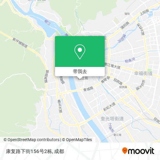康复路下街156号2栋地图