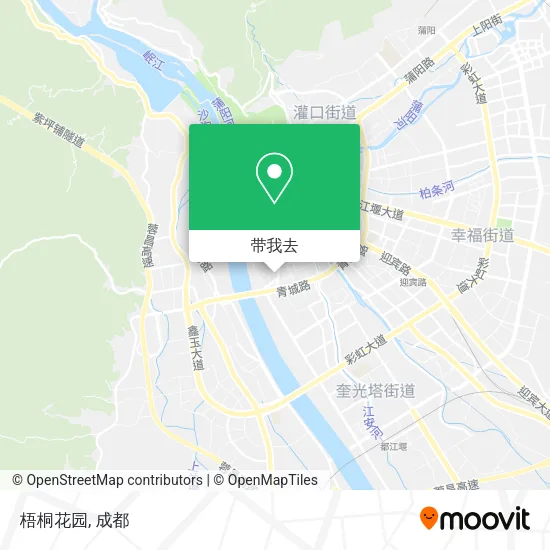 梧桐花园地图