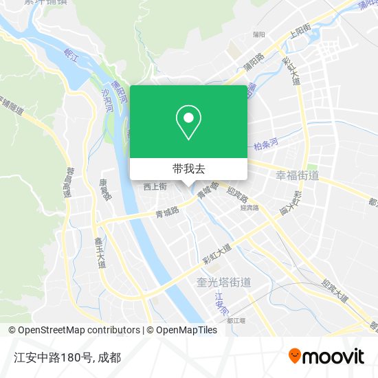 江安中路180号地图
