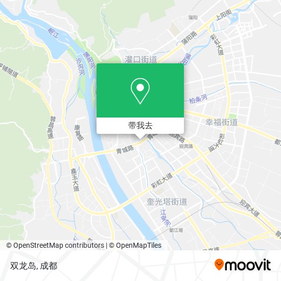 双龙岛地图