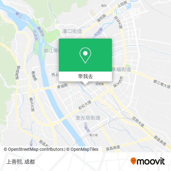 上善熙地图