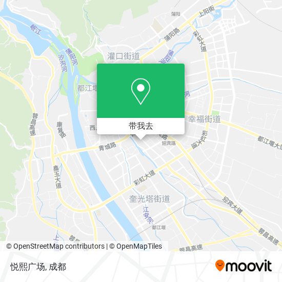 悦熙广场地图