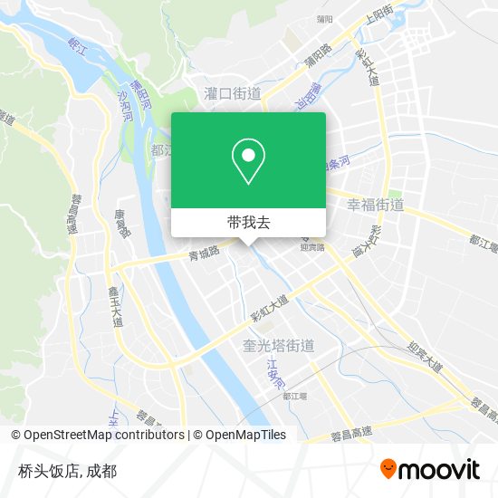 桥头饭店地图