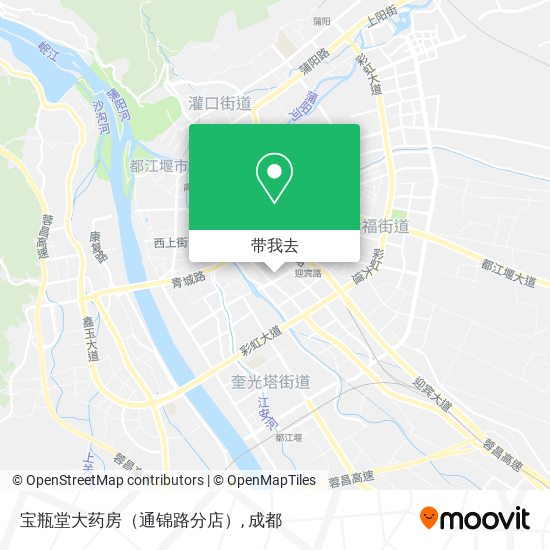 宝瓶堂大药房（通锦路分店）地图