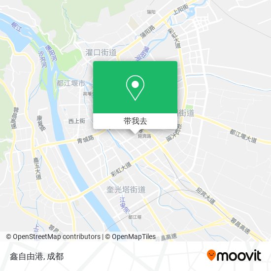 鑫自由港地图