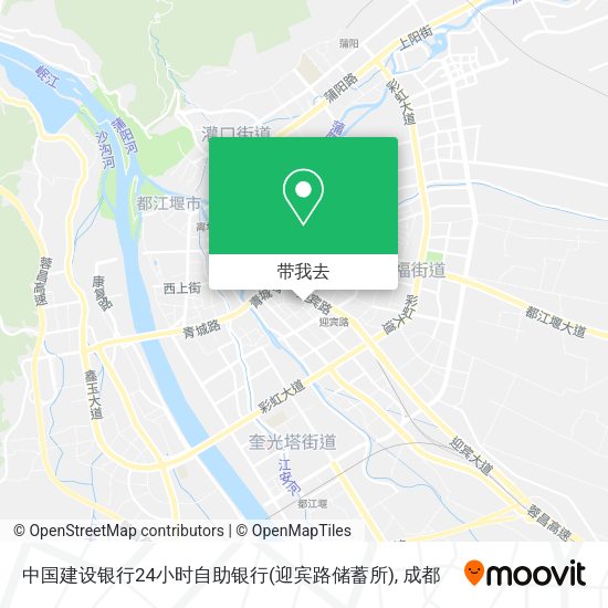 中国建设银行24小时自助银行(迎宾路储蓄所)地图