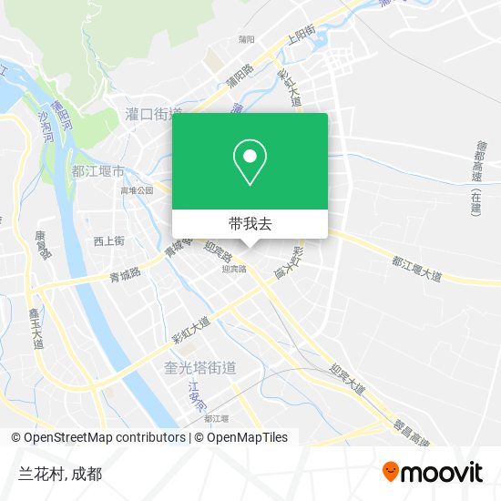 兰花村地图