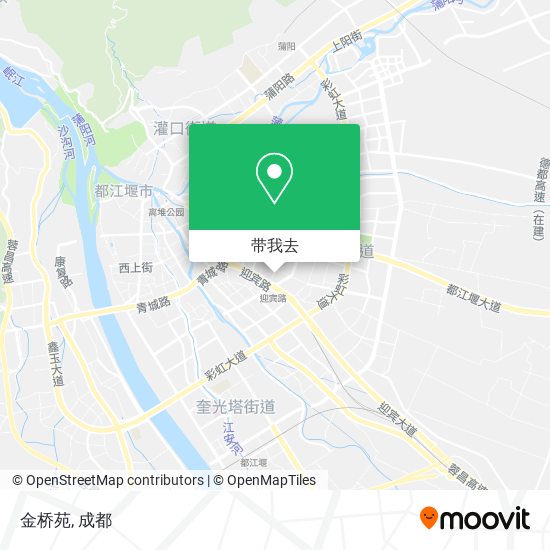 金桥苑地图