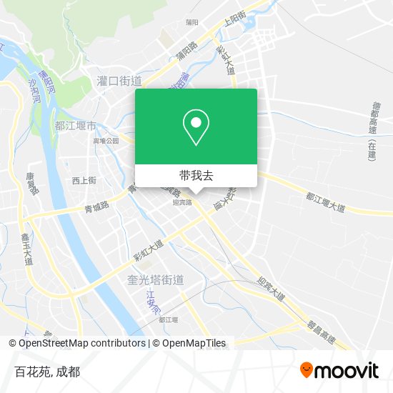 百花苑地图