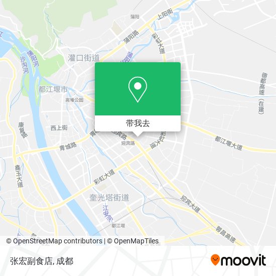 张宏副食店地图