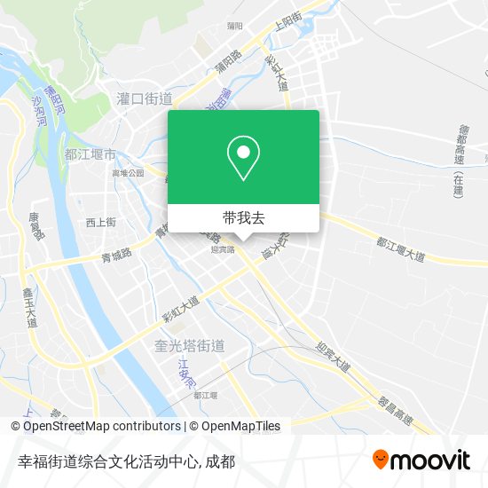 幸福街道综合文化活动中心地图