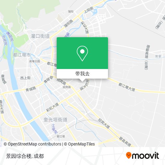 景园综合楼地图