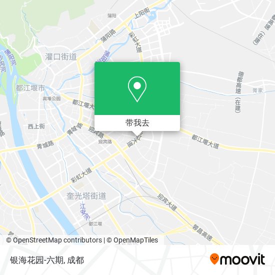 银海花园-六期地图