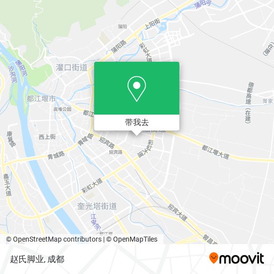 赵氏脚业地图