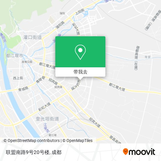 联盟南路9号20号楼地图