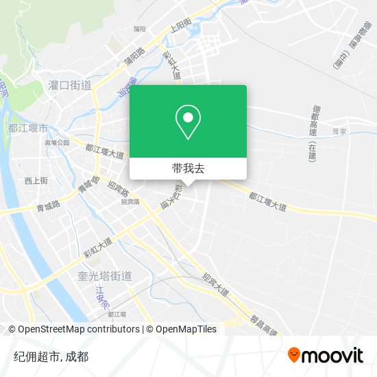 纪佣超市地图