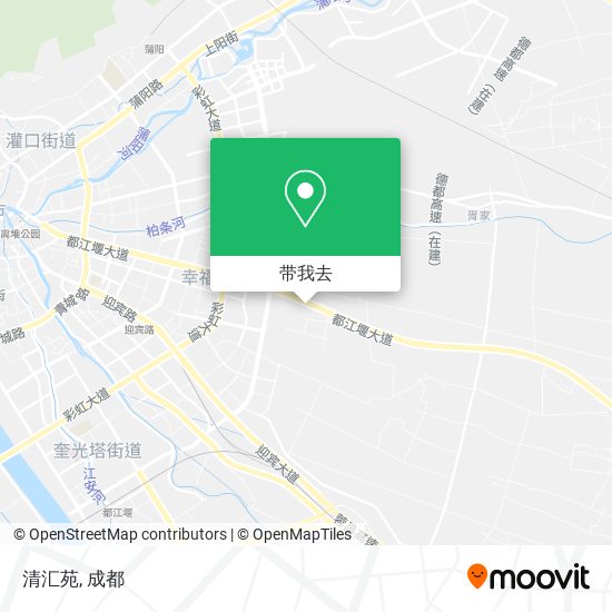 清汇苑地图