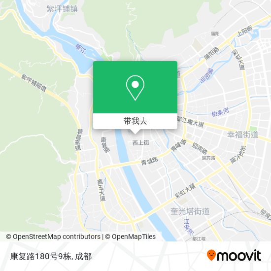 康复路180号9栋地图