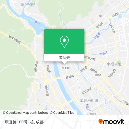 康复路100号1栋地图