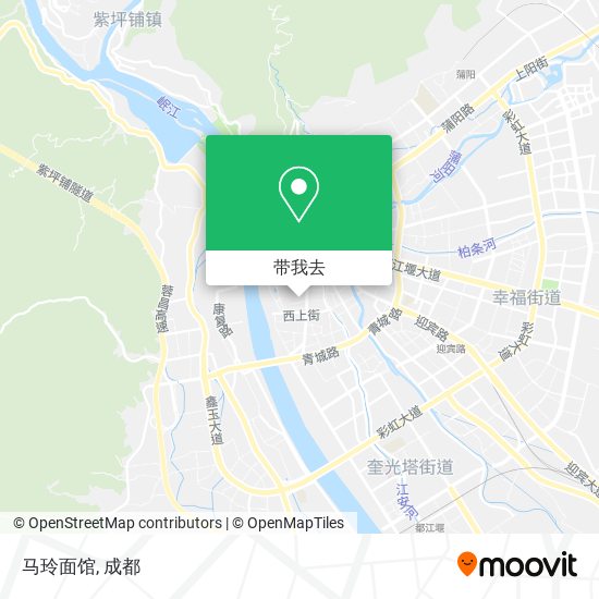 马玲面馆地图