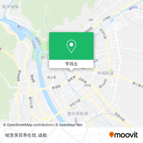 铭萱美容养生馆地图