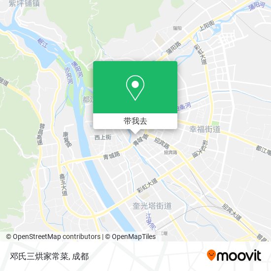 邓氏三烘家常菜地图