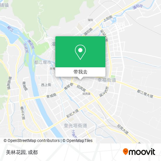 美林花园地图