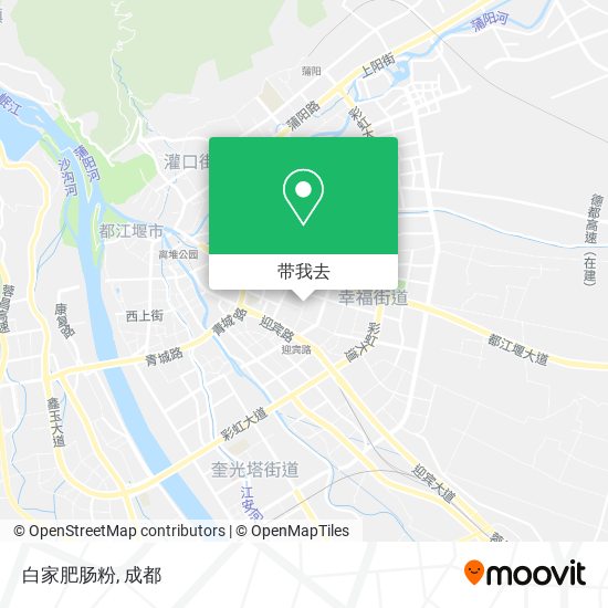 白家肥肠粉地图