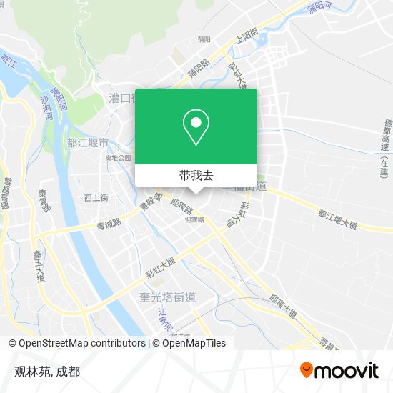 观林苑地图