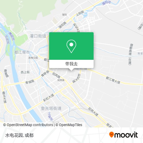水电花园地图