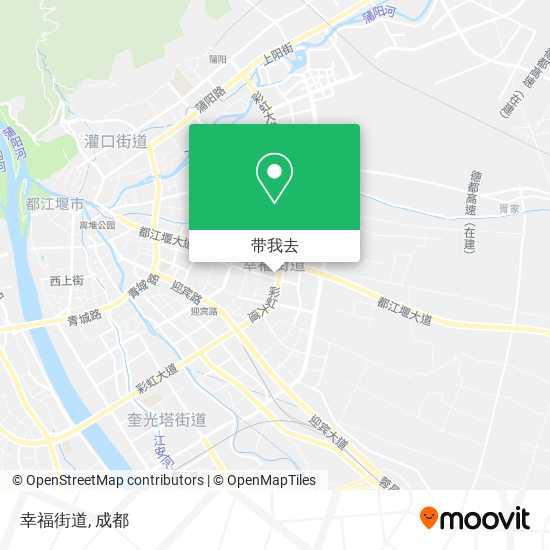 幸福街道地图