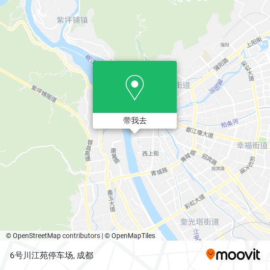 6号川江苑停车场地图