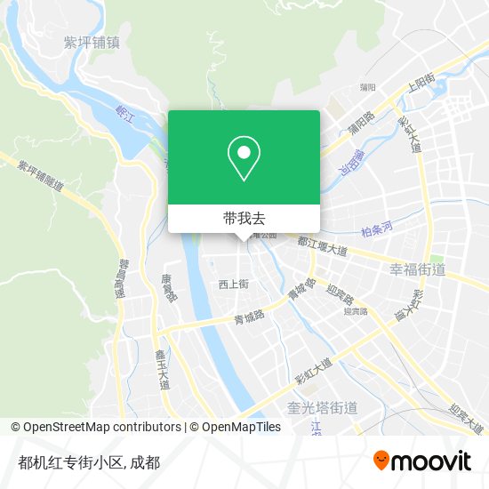 都机红专街小区地图