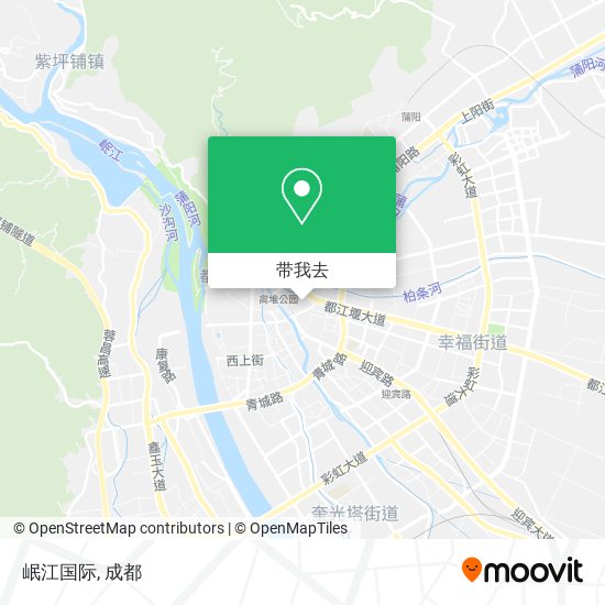 岷江国际地图