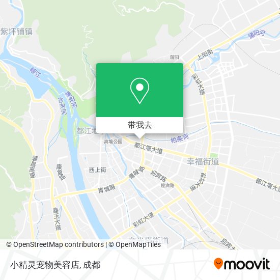 小精灵宠物美容店地图