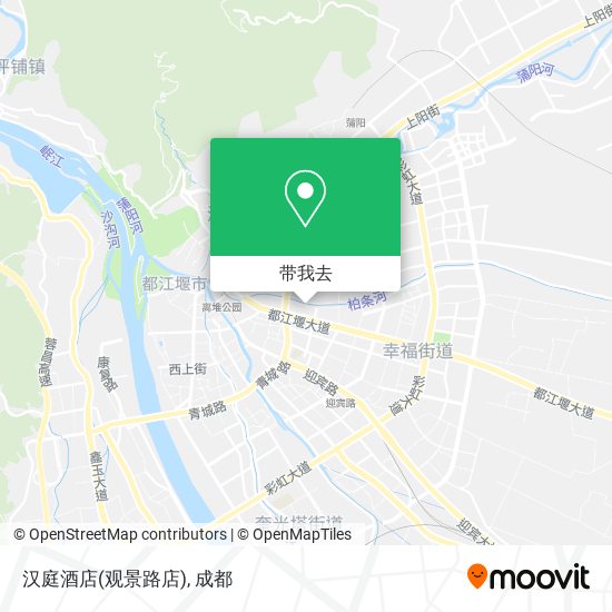 汉庭酒店(观景路店)地图