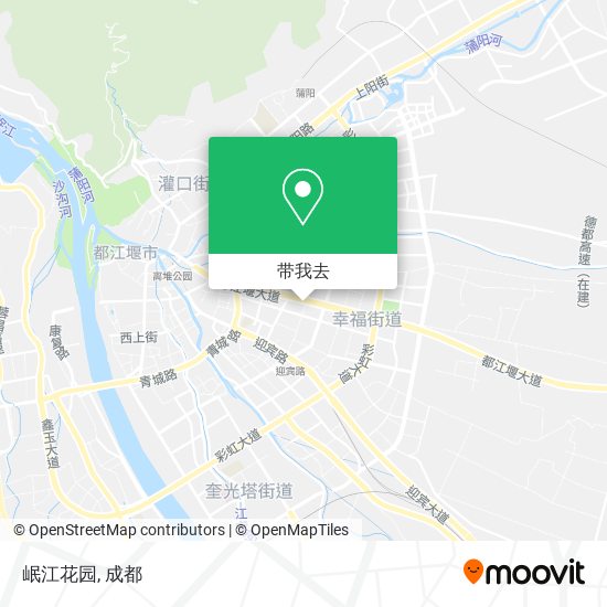 岷江花园地图