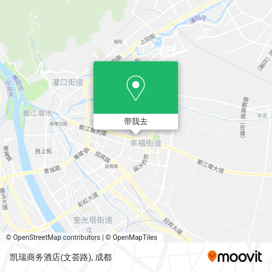 凯瑞商务酒店(文荟路)地图