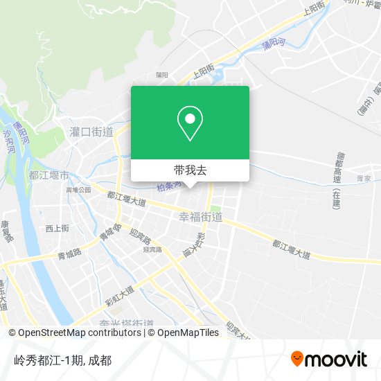 岭秀都江-1期地图