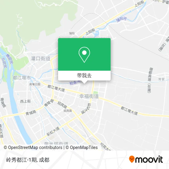 岭秀都江-1期地图