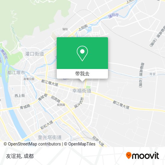 友谊苑地图