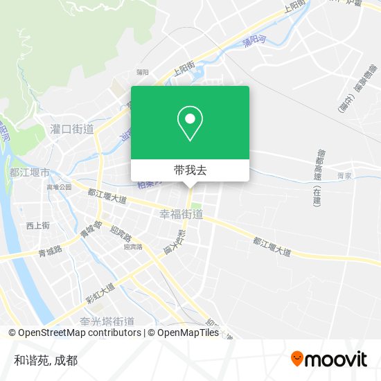 和谐苑地图