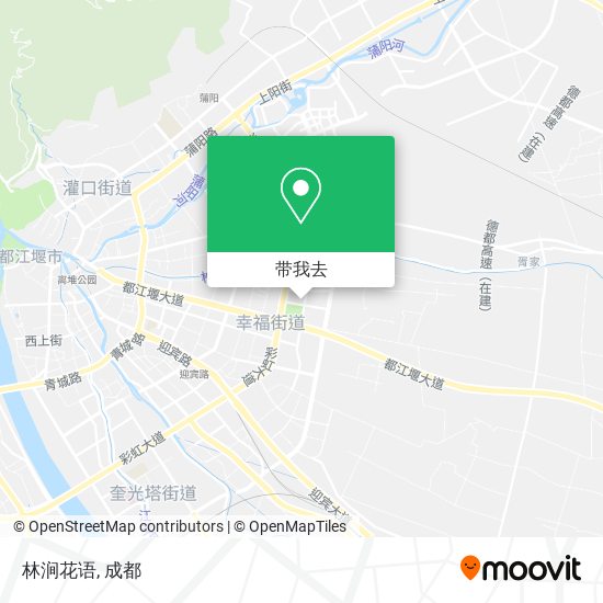 林涧花语地图