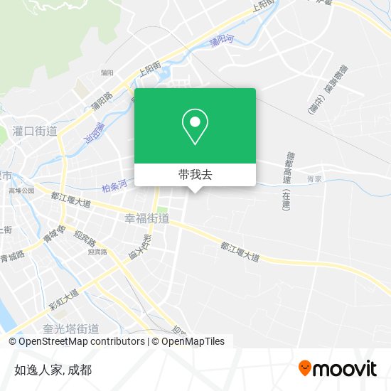 如逸人家地图