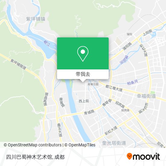 四川巴蜀神木艺术馆地图