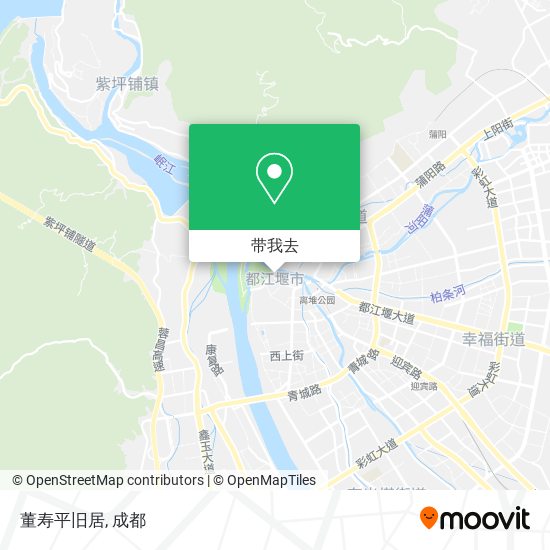 董寿平旧居地图