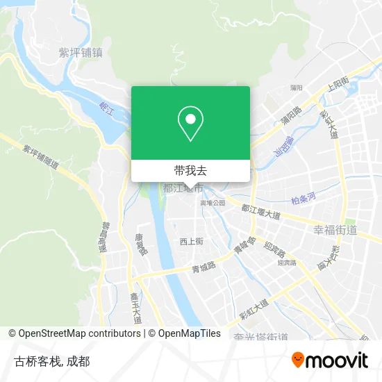 古桥客栈地图