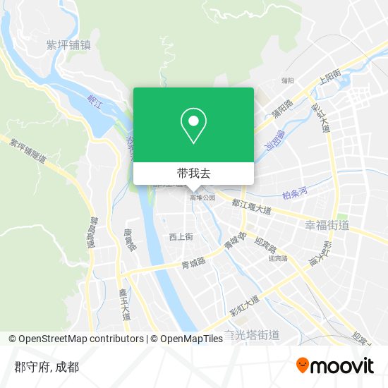 郡守府地图