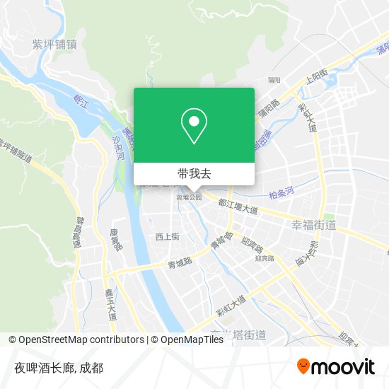 夜啤酒长廊地图