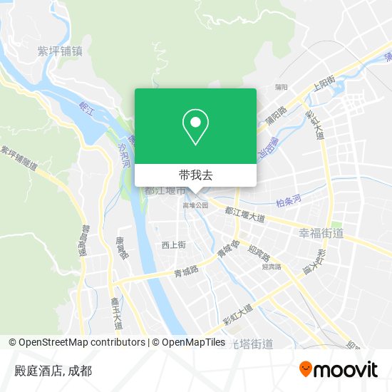 殿庭酒店地图